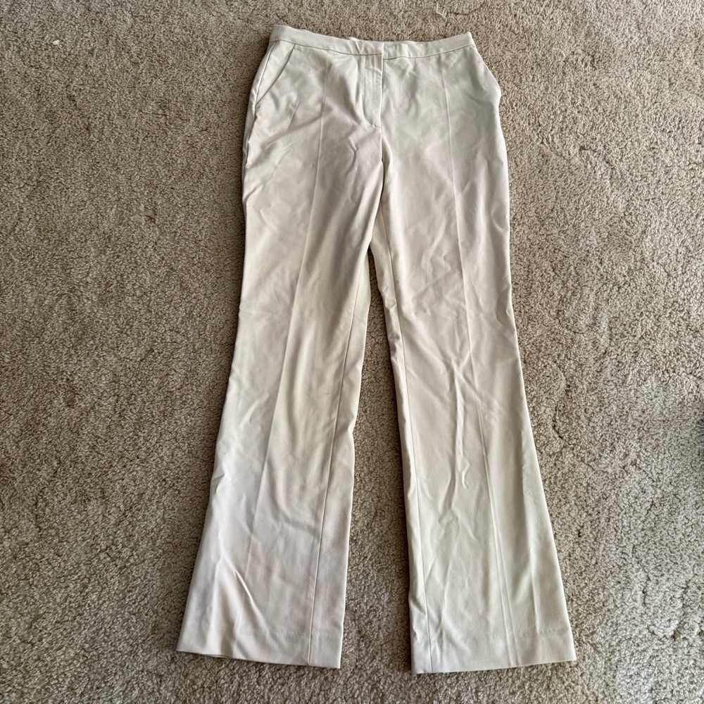 H&M cream trousers